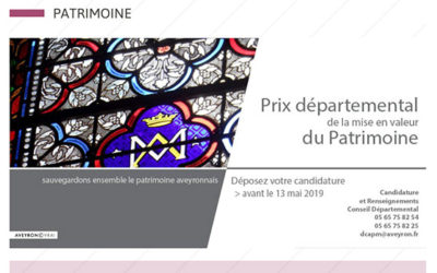 Prix départemental de la mise en valeur du patrimoine aveyronnais 2019