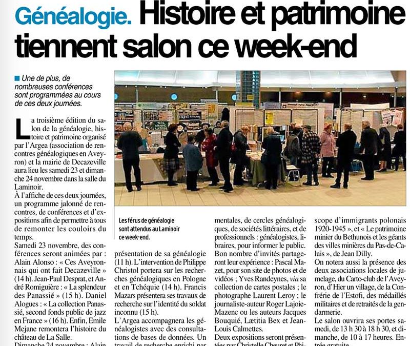 Salon de la généalogie