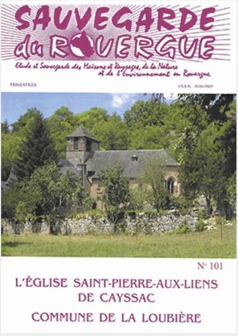 101 leglise Saint Pierre aux liens de Cayssac commune de La Loubiere
